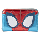 [LOUMVWA0201] Marvel Shine SpiderMan Zip Around Wallet - Loungelfy