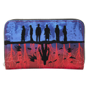 Stranger Things UpsideDown Shadows Zip Wallet - Loungefly