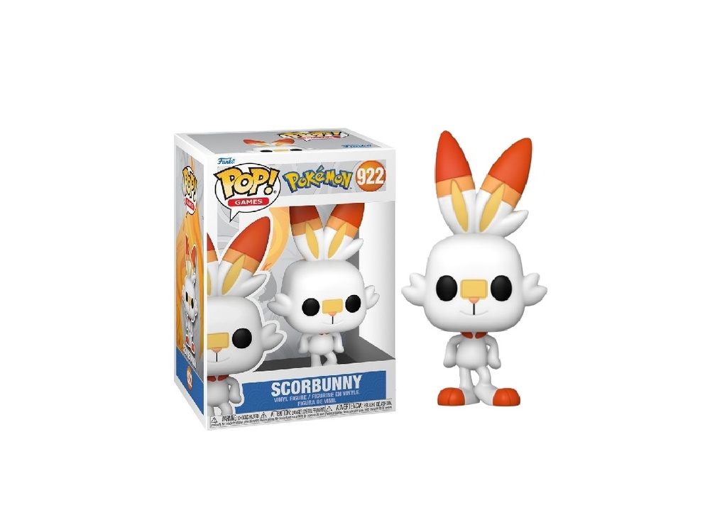 Pokémon - Scorbunny Funko Pop! Vinyl Figure #922