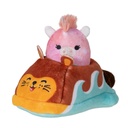 Squishmallows Squishville Mini Plush in Vehicle - Unicorn and Lion