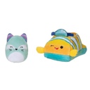 Squishmallows Squishville Mini Plush in Vehicle - Fox and Fish