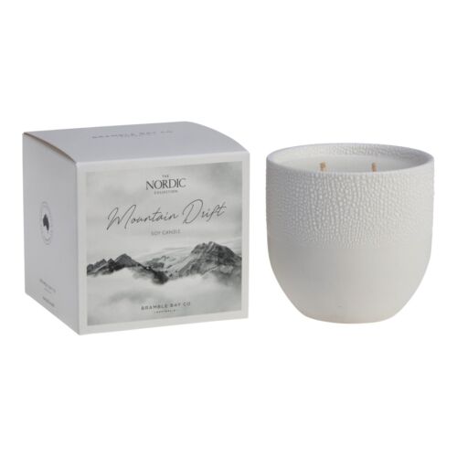 Mountain Drift 400g Candle - Nordic Collection - Bramble Bay Co