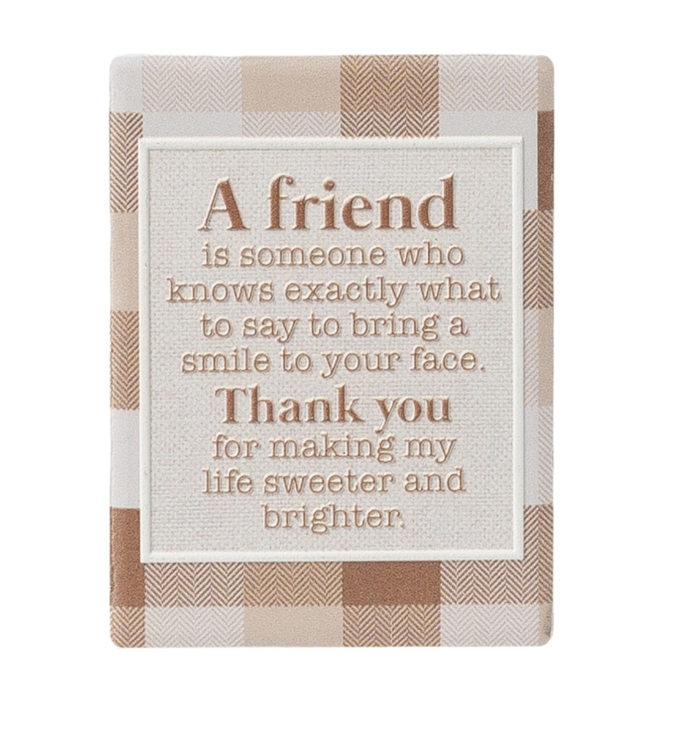 Home Sweet Home Friend Ceramic Magnet