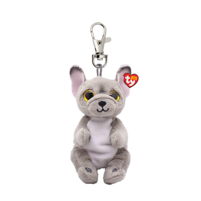 Wilfred the Grey Dog - Ty Beanie Bellies Clip