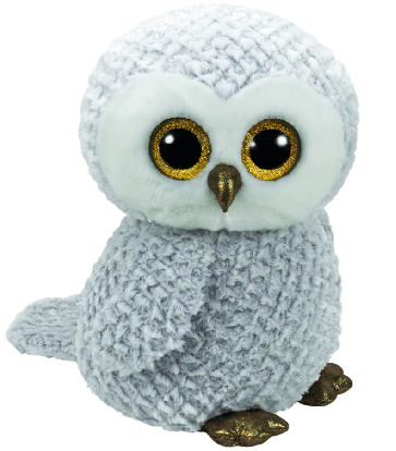 Owlette The White Owl - Large - TY Beanie Boos