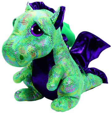 Cinder Green Dragon - Large - TY Beanie Boos