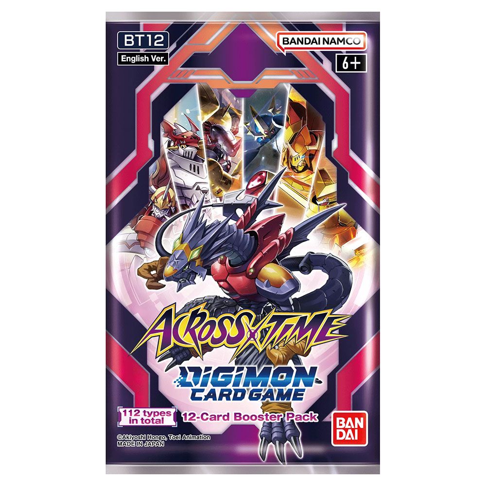 Digimon Card Game Series 12 Across Time BT12 Booster Pack
