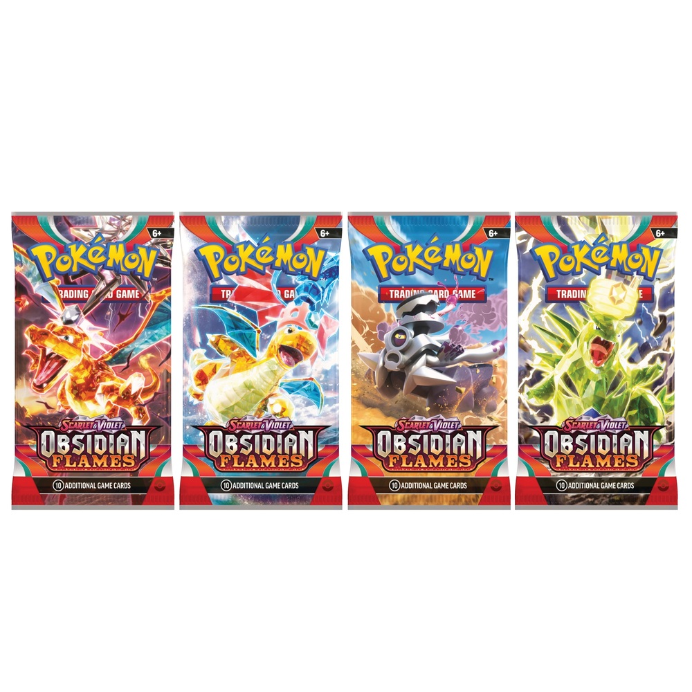 Pokémon Cards TCG Scarlet and Violet 3 Obsidian Flames Booster Pack
