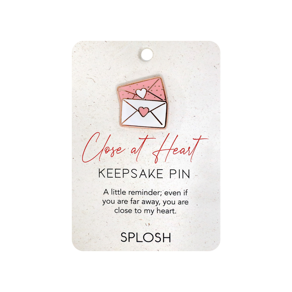 Close At Heart Keepsake Pin - Splosh