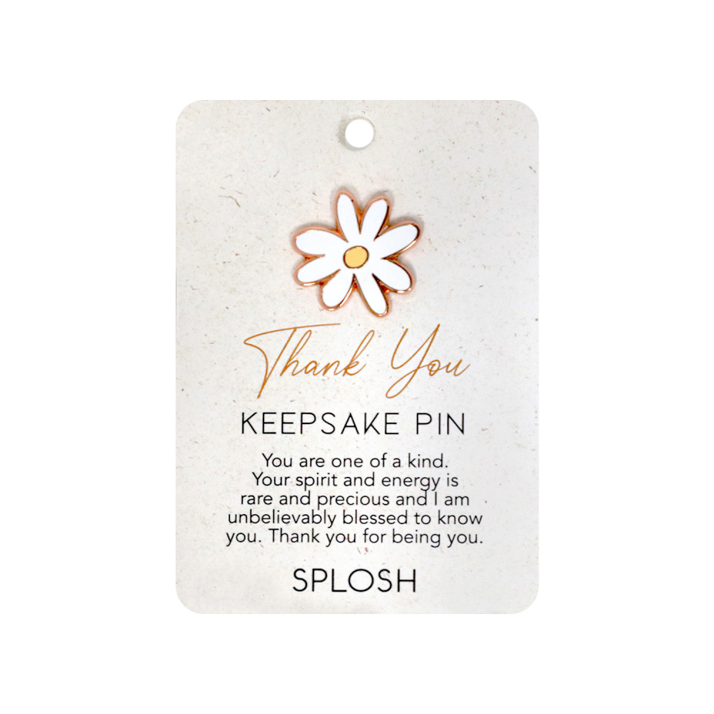 Thank You Keepsake Pin - Splosh