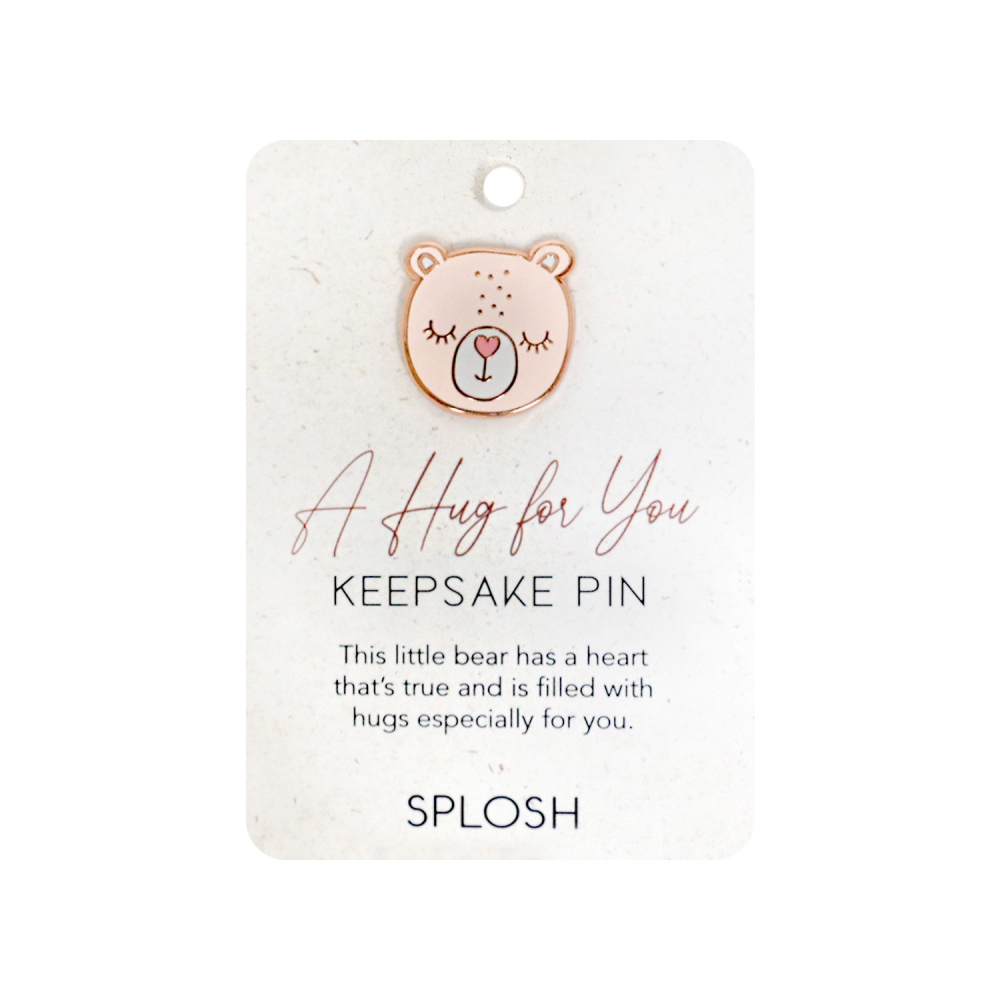 Hugs Keepsake Pin - Splosh