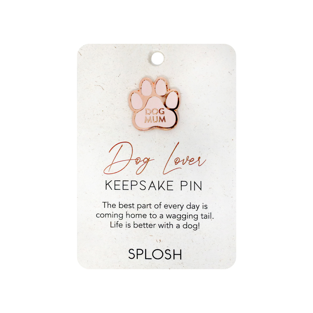 Dog Lover Keepsake Pin - Splosh
