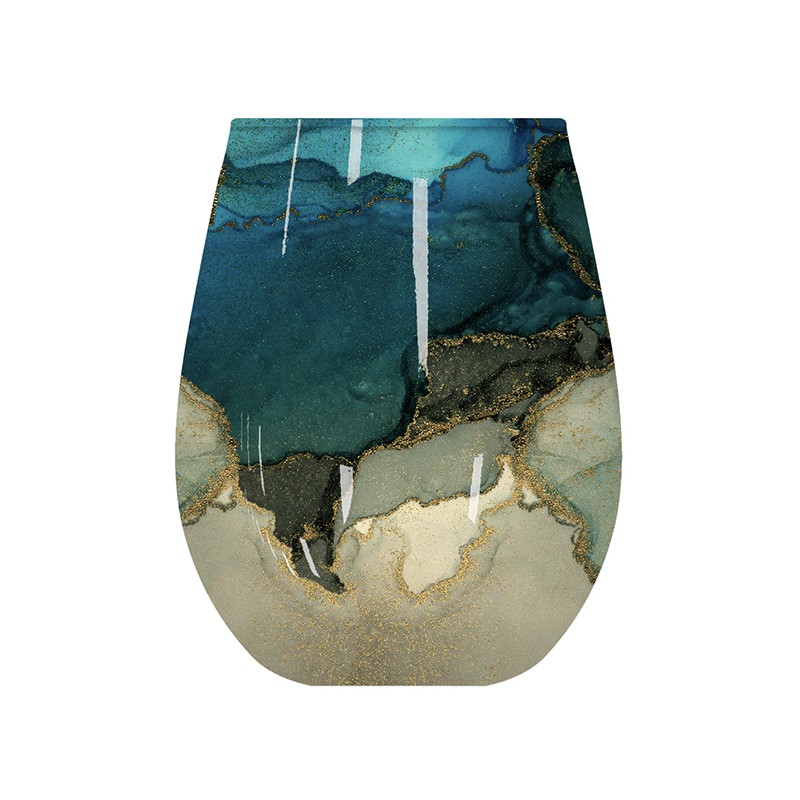 Apple Spice Soy Candle 380g in Ocean - Lily & Mae