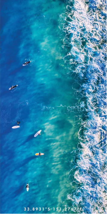 Blue Boards Beach Towel - Destination Label