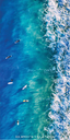 [BLUE01] Blue Boards Beach Towel - Destination Label