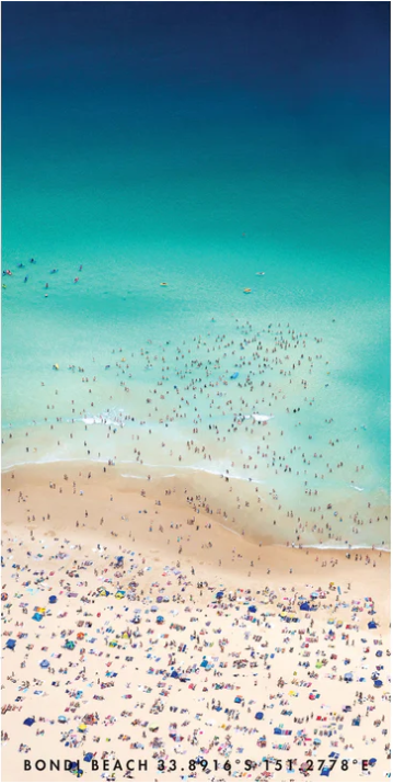 Bondi Layers beach Towel - Destination Label