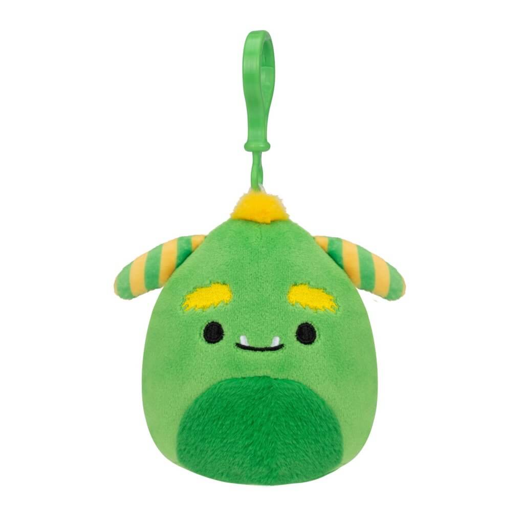 Callum the Monster 3.5 Inch Squishmallows Halloween Clip Ons