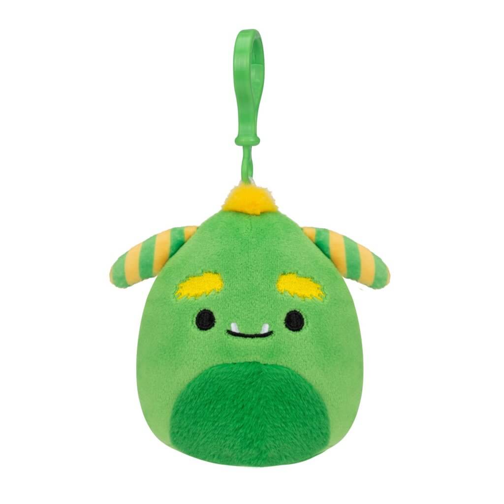 Callum the Monster 3.5" Halloween Squishmallows Clip Ons