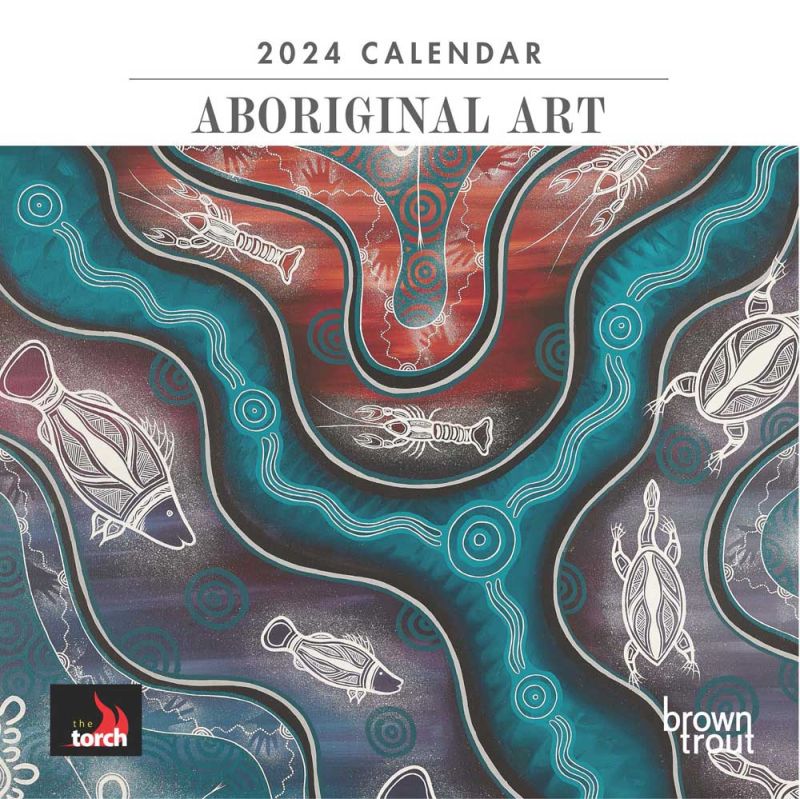 Aboriginal Art Mini 2024 Calendar