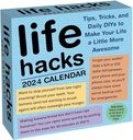 [AM80217] Life Hacks 2024 Calendar Boxed