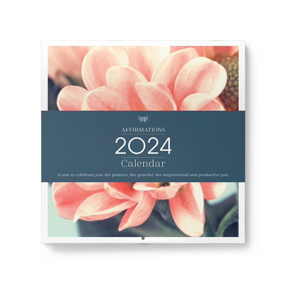 Affirmations Pink 2024 Calendar