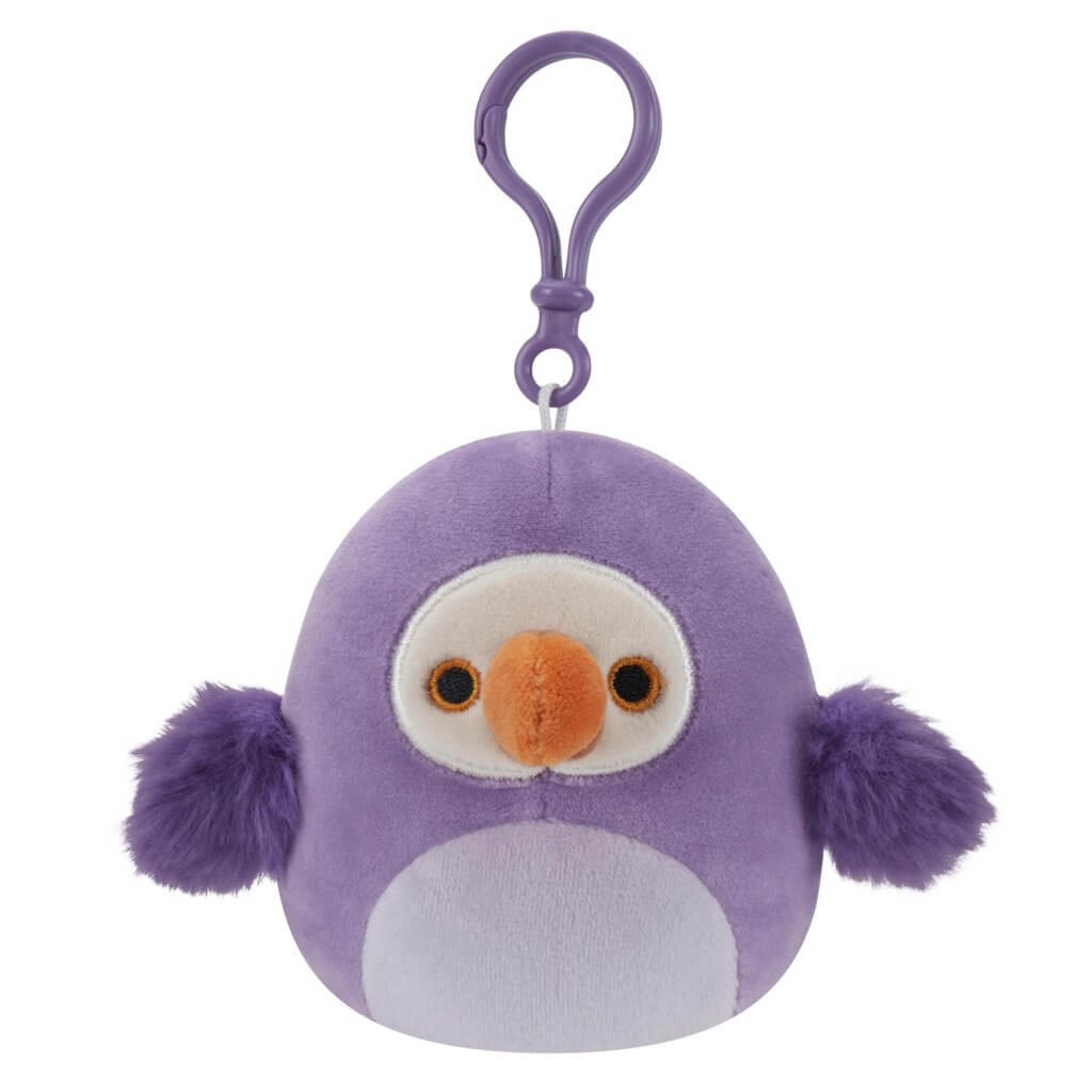 Neha The Dodo 3.5 Inch Squishmallows Clip Ons Wave 16 Assortment