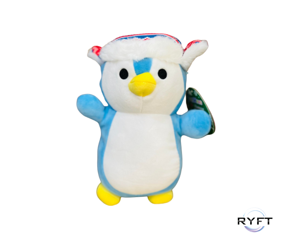 Puff the Penguin 10" Hugmees Squishmallows Christmas 2023