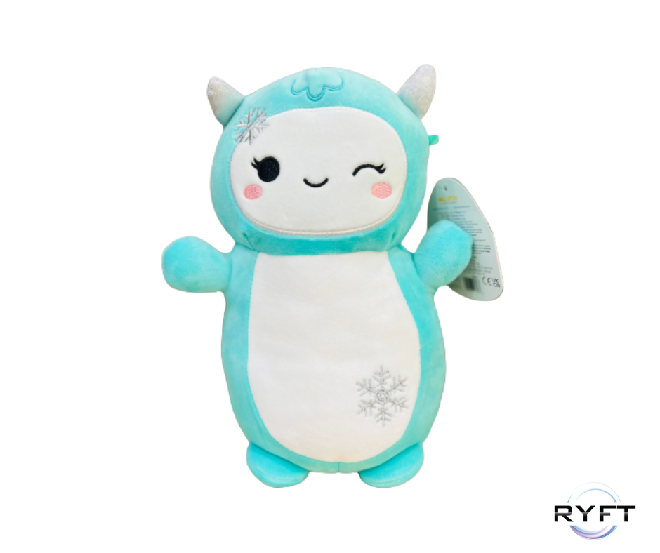 ​Yollie the Yeti Hugmees 10 Inch Squishmallows Christmas 2023
