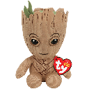 [TY41215] Groot (Marvel) Regular - Ty Beanie Babies