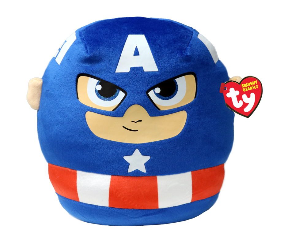Captain America (Marvel) 25cm - Ty Squishy Beanies