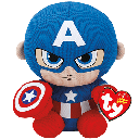 [TY41189] Captain America Ty Beanie Babies Marvel Regular