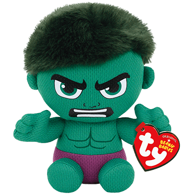 The Hulk (Marvel) Regular - Ty Beanie Babies