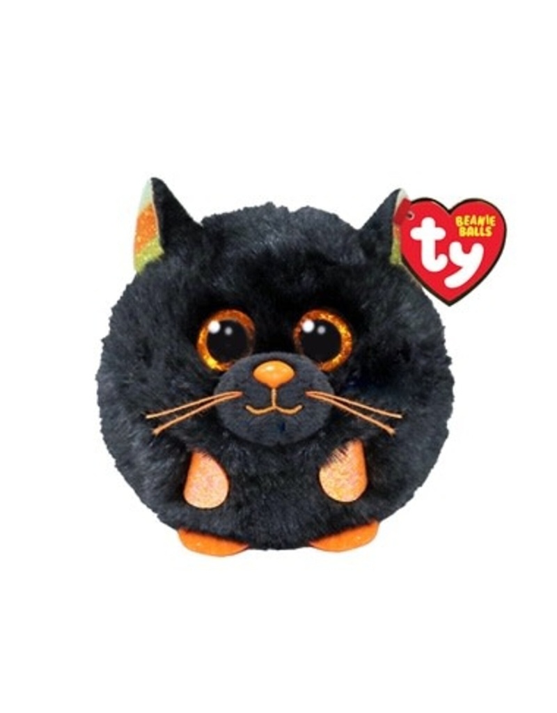 Mystic the Black Cat Halloween - Ty Beanie Balls