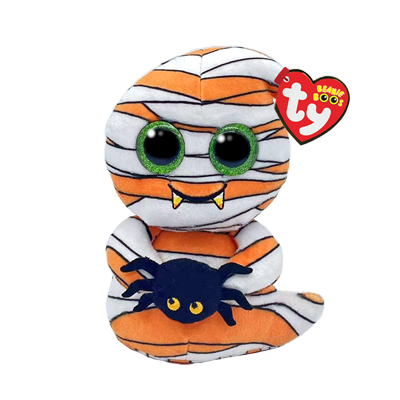 Mumford Ghost With Spider Regular Halloween 2023 Ty Beanie Boo