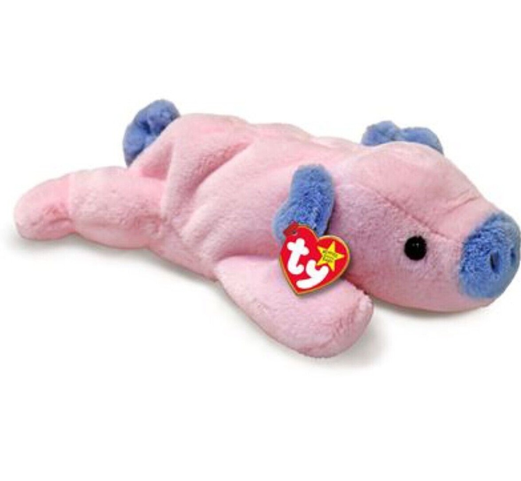 Squealer II The Pig -Regular - TY Beanie Boos
