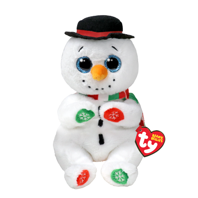 Weatherby The Snowman Christmas Regular - Ty Beanie Bellies