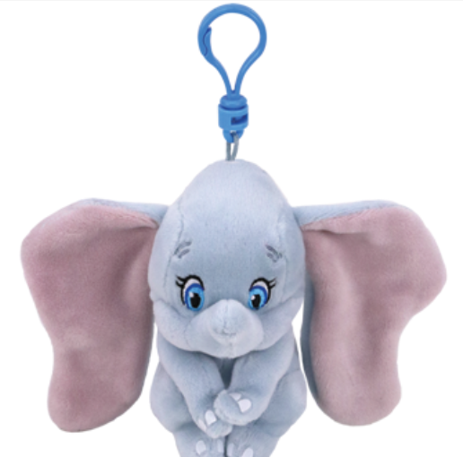 Dumbo the Elephant (Disney) - Ty Beanie Babies Clip