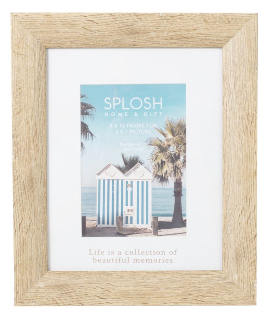 Coast 5x7 Wooden Frame - SPLOSH