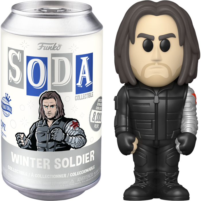 Captain America: The Winter Soldier - The Winter Soldier Funko Pop! Vinyl SODA Figure