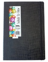 2026 A4 WTV Diary Croc Casebound Black