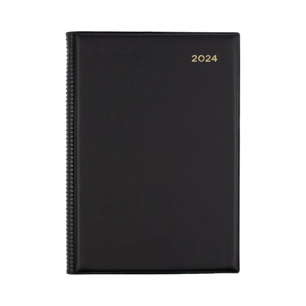 Collins Belmont 2024 Diary A5 Week To View