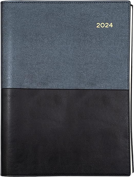 ​Collins Vanessa 2024 Diary A6 Week To View Black