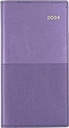 ​Collins Vanessa 2024 Diary B6/7 Week To View Landscape Purple