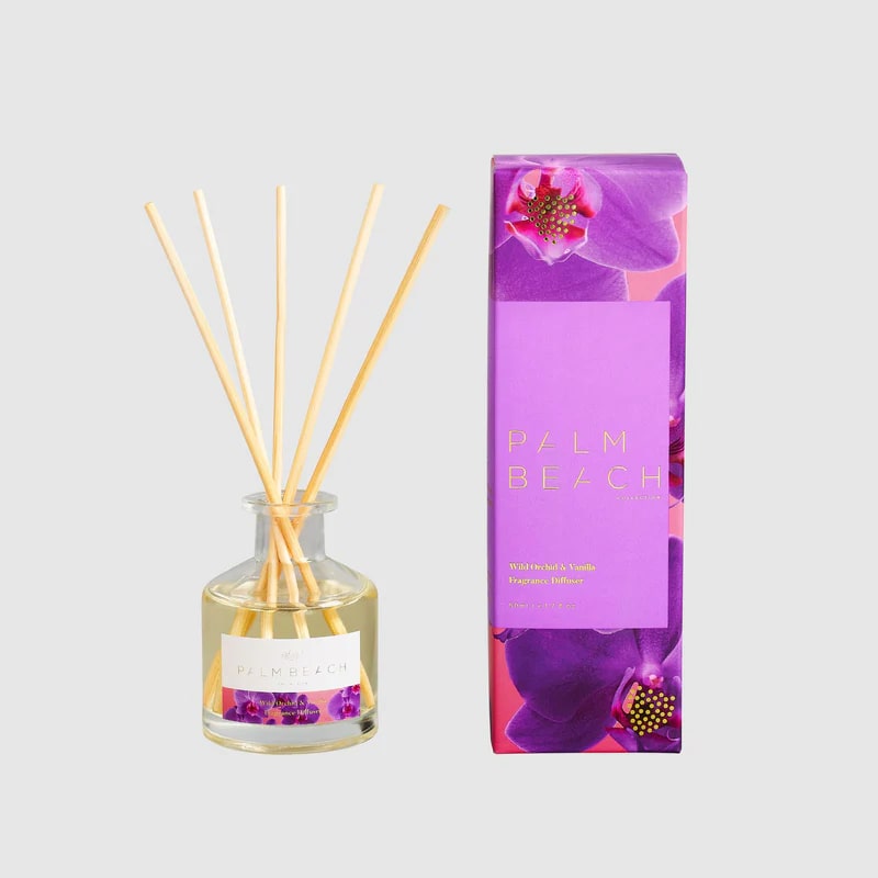Wild Orchid & Vanilla - Mini Diffuser - Palm Beach Collection