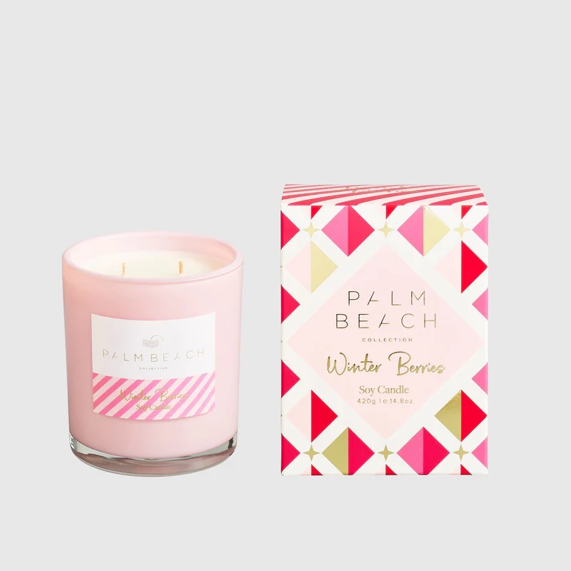 Winter Berries - Standard Candle - Palm Beach Collection