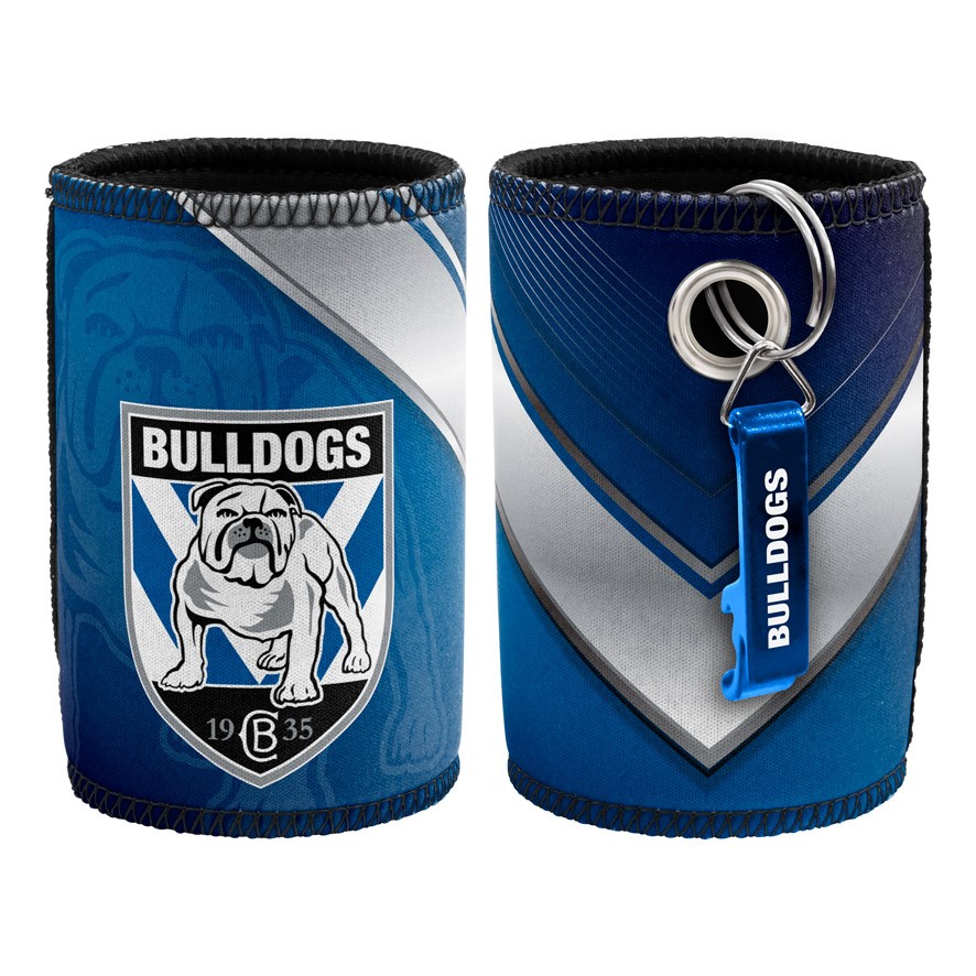 NRL Canterbury-Bankstown Bulldogs Can Cooler & Opener