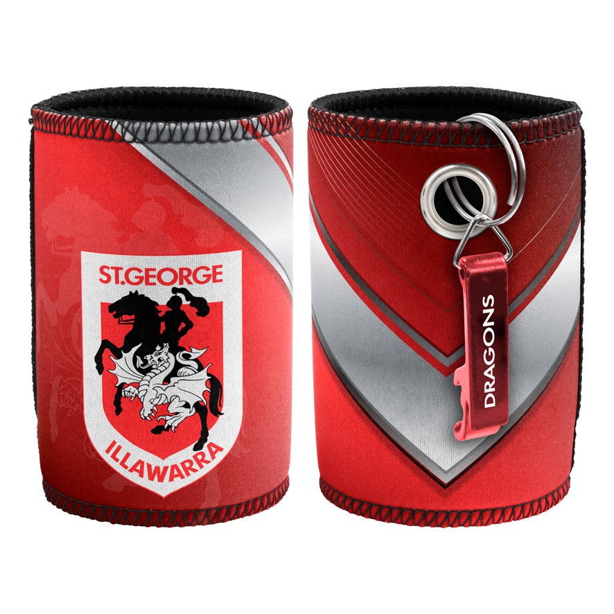 NRL St. George Illawarra Dragons Dragons Can Cooler & Opener