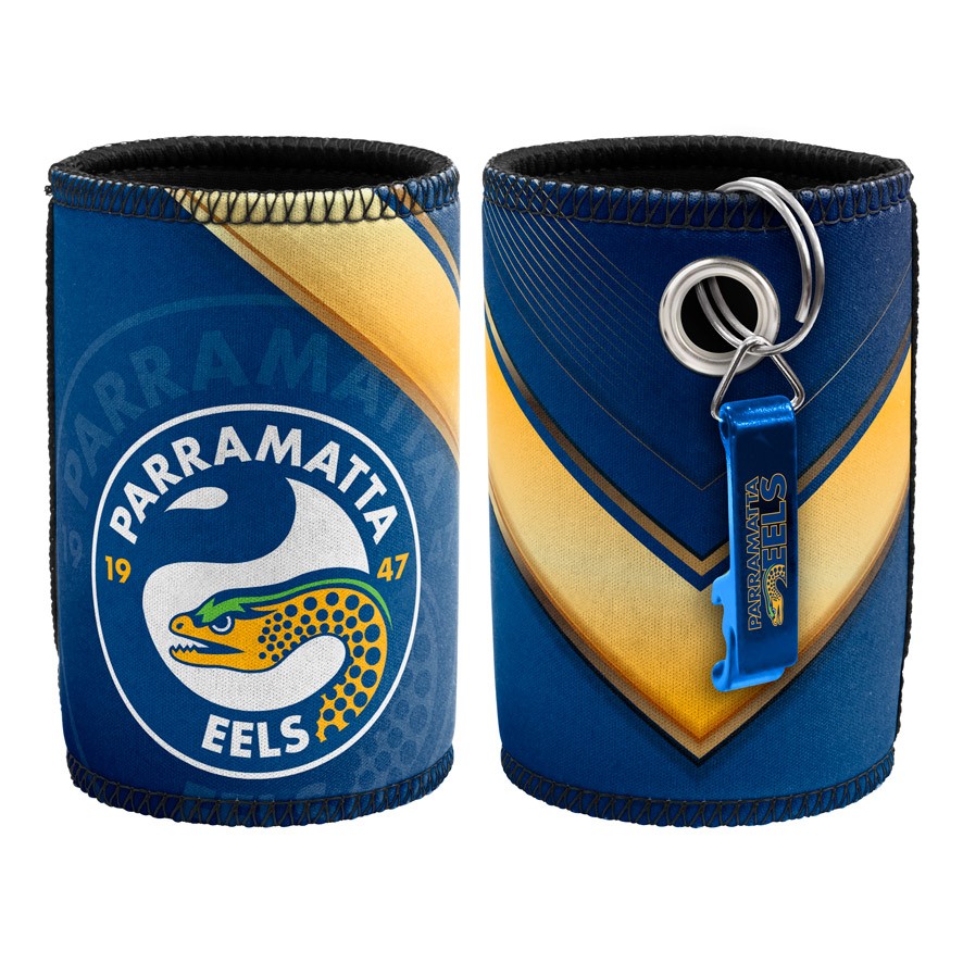 NRL Parramatta Eels Can Cooler & Opener