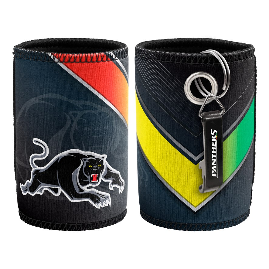 NRL Penrith Panthers Can Cooler & Opener