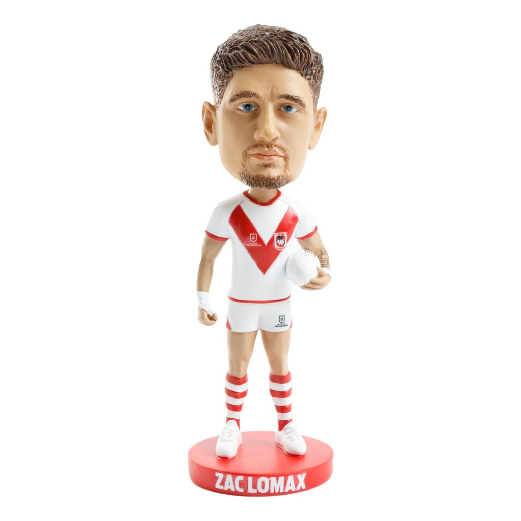 NRL St. George Illawarra Dragons Zac Lomax Bobble Head